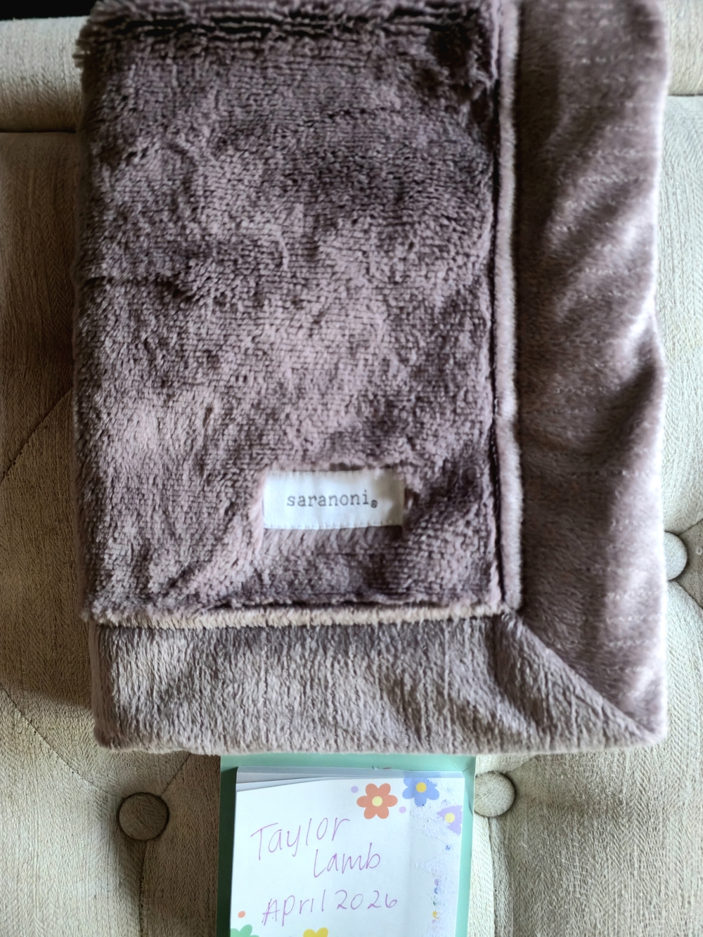 Saranoni Lush Mini Blanket (Bloom)